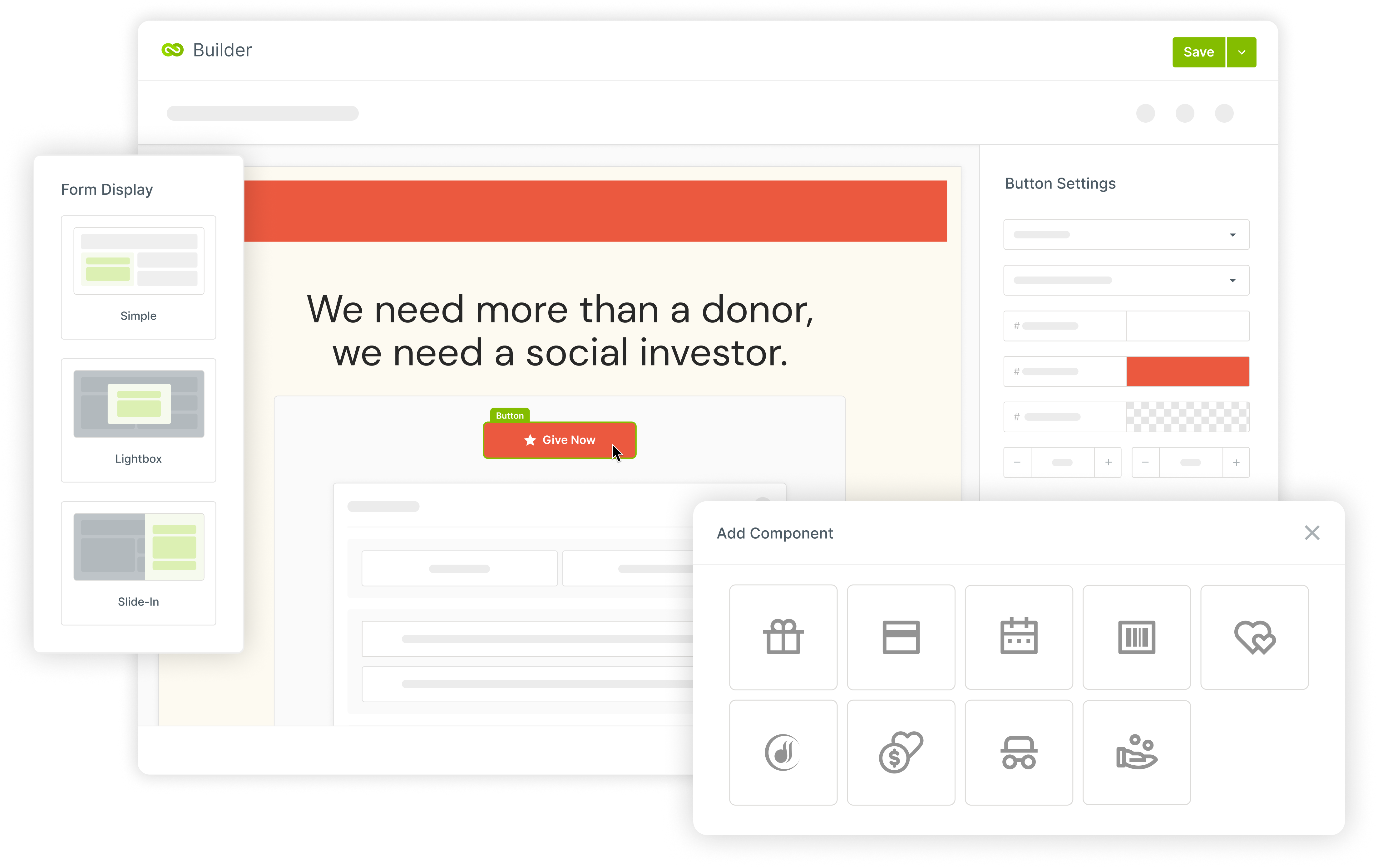 RaiseDonors Page Builder