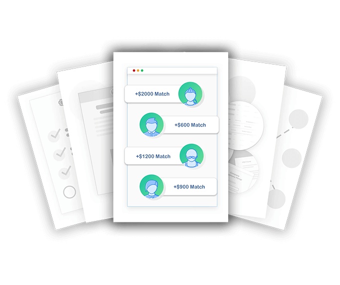 Matching gifts are available