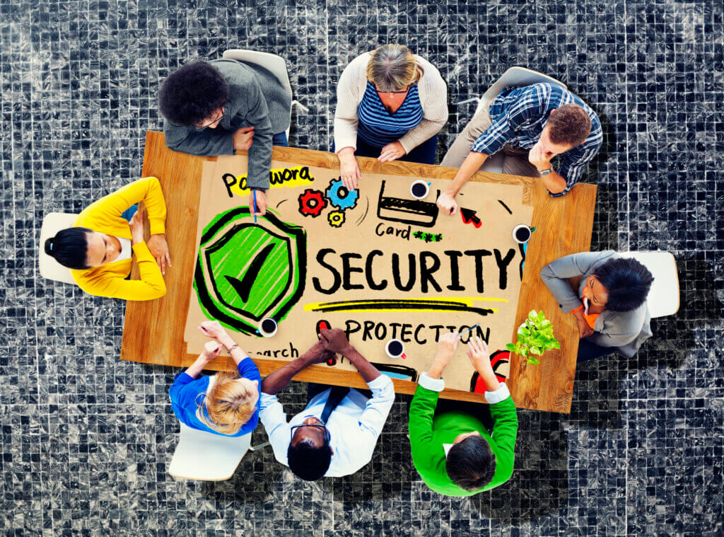Security Shield Protection Privacy Network Concept